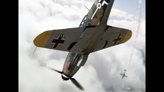 BF 109K4 quick WW2 Flight 1842024 skin pack download below [upl. by Goer176]