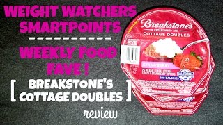 Weight Watchers SmartPoints  Breakstones Cottage Doubles  Weekly Food Fave [upl. by Brit]