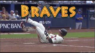 Atlanta Braves Funny Baseball Bloopers [upl. by Nitnerb]