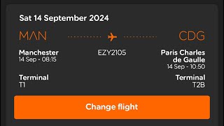 Part 1 3 day break in Paris flying with Easy Jet [upl. by Adlesirk159]