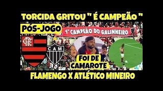 PÓS JOGO FLAMENGO X ATLÉTICO MG MENGÃO JOGA BEM PORÉM NÃO SAI DO ZERO DAVID LUIZ DEVERIA COBRAR [upl. by Bruell]