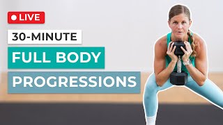 30Minute Full Body Progressions Strength  Power [upl. by Anuaf]