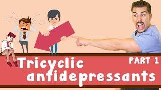 Antidepressants Pharmacology Tricyclic Antidepressants Part 1 [upl. by Sidoon]