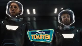 PASSENGERS MOVIE TRAILER REACTION  Double Toasted Highlight [upl. by Darrelle]