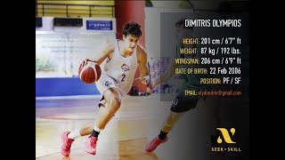 Olympios Dimitris 2324 Highlights New [upl. by Arrimat]