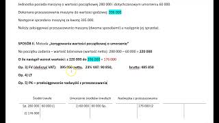 MSR przeszacowanie maszyny środka trwałego  sposób korygowanie wartości początkowej o umorzenie [upl. by Kuo18]