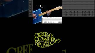 Creedence Clearwater Revival I Heard It Through The Grapevine Guitar Tab Cover [upl. by Analiese]