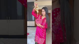 GRWM for Sangeet function😍  Anju Mor  trending grwm sangeet minivlog [upl. by Etrem812]