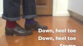 How to do an Irish dance Clare battering reel stepLESSON [upl. by Otinauj]