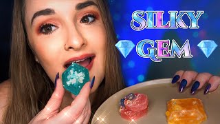 ASMR Edible Crystal Candy Review 💎 Satisfying Crunch Tapping amp Mouth Sounds  Trying Viral Treats [upl. by Ekez]