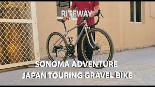 Riteway Sonoma Adventure Japan Touring Gravel Bike Desain Mirip Crust amp All City Bike [upl. by Itoyj164]