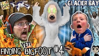 FINDING BIGFOOT GAME The Yeti vs FGTEEV Glacier Bay Map New Update w Bendy amp Granny Items [upl. by Buiron381]