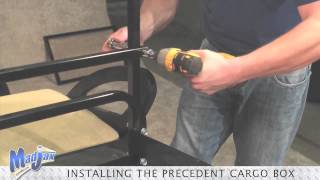 Cargo Box for Club Car® Precedent®  How to Install Video  Madjax® Golf Cart Accessories [upl. by Croteau857]