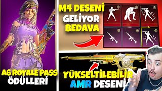 SONUNDA  M416 VEREN ROYALE PASS GELİYOR A6 SEZON ROYALE PASS ÖDÜLLERİ [upl. by Lleral]