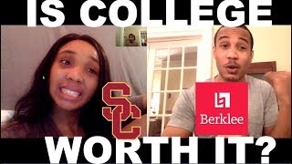 USC v Berklee IS COLLEGE WORTH IT COLLEGE CHEATING SCANDAL [upl. by Ydisac]