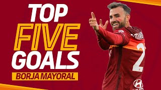 BORJA MAYORAL  TOP 5️⃣ GOALS SO FAR [upl. by Prem]