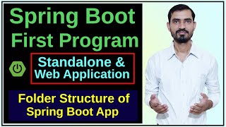 4 Spring Boot First Program  Create Spring Boot Standalone amp Web Application in Spring Tool Suite [upl. by Aseeral]