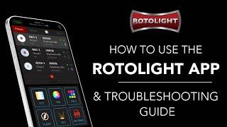 How To Connect the Rotolight App to your NEO 3 or AEOS 2 after installing Software Version 20 [upl. by Llebiram]