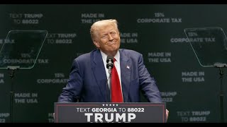 Trump in Georgia FULL speech on his economic plans if he wins in November [upl. by Dewhurst]