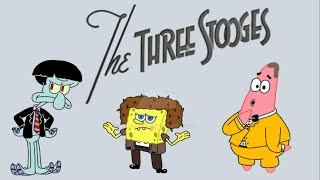 A Three stooges scene but it’s a Spongebob version [upl. by Ynehteb841]