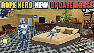 Rope Hero Vice Town Game  New Home [upl. by Dannon]