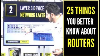 25 THINGS YOU BETTER KNOW ABOUT ROUTERS PART 1  CCNA NETWORK CCENT [upl. by Hanoj538]