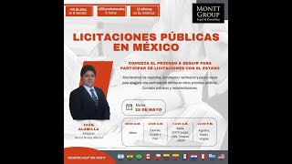 Licitaciones Públicas en México [upl. by Hanah]