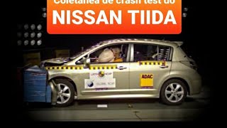 Coletânea de crash test do NISSAN TIIDA [upl. by Dacie]