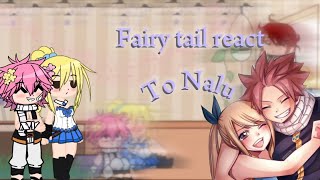 Fairy tail react to Lucy and NatsuNalu🩷💛Part 2•Little Violet•☁️ [upl. by Fernald306]