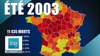 Été 2003  les décès de la canicule  Archive INA [upl. by Elfrieda]