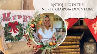 Maximalist Primitive Home Tour and Antiquing in Dahlonega Georgia Weekend Fall Getaway [upl. by Boar]