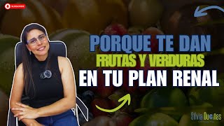 ¿Por qué frutas y cereales para pacientes renales y con diabetes [upl. by Atteiluj]