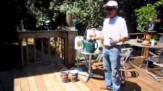 Mold and mildew removal and deck finishing [upl. by Mcclain]