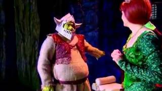 Shrek The Musical  Im A Believer Montage [upl. by Iliam]