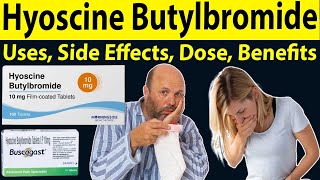 Hyoscine Butylbromide 10mg ताकत प्रभाव खुराक  Buscogast 10mg Tablet  Uses Side Effects Dose [upl. by Siubhan326]