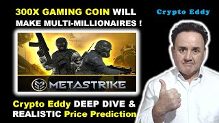 🔥300x Gaming Token Metastrike Will Make Millionaires  gaming crypto eth [upl. by Hakym]