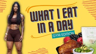 WHAT I EAT IN A DAY BUILD MUSCLE DECREASE BODY FAT WITH CARBS THEWEIGHTROOM EDITION [upl. by Vial87]