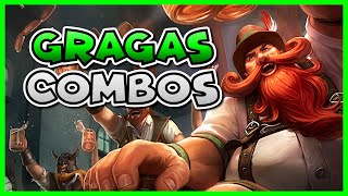 GRAGAS COMBO GUIDE  How to Play Gragas Season 12  Bav Bros [upl. by Bittencourt57]