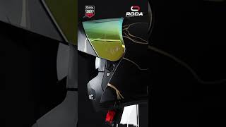 Casco GOLDEN THREAD by RODA abatible cascos cascomoto shortvideo cascocertificado helmet [upl. by Tingey]