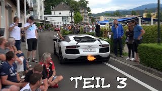 20 Sportwagentreffen Velden 2018  Teil 3  Die Parade amp Viel SOUND [upl. by Horatia221]