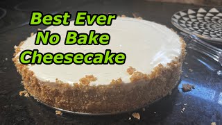 The Best No Bake Cheesecake You Will Ever Eat  No Bake Cheesecake Recipe Twisted Mikes [upl. by Kirstin]