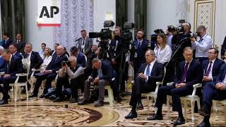 LIVENOW  Presidents Putin and Lukashenko hold press conference in Minsk [upl. by Aihpos]