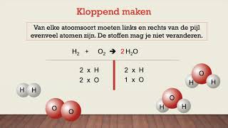 Reactievergelijkingen kloppend maken [upl. by Jerrylee]