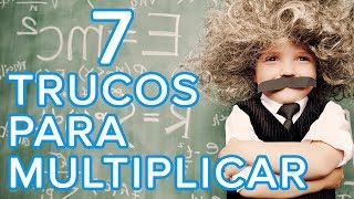 7 trucos infalibles para multiplicar  Aprende las tablas de multiplicar [upl. by Omor]