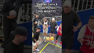 Stephen Curry and Dude Perfect Take on The Crystal Ball Challenge  shorts [upl. by Arata]