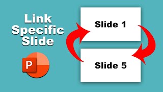 How to Link Slide to another slide into same PowerPoint presentation [upl. by Warfourd]