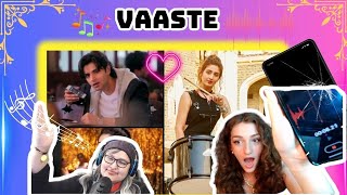 VAASTE Song REACTION❤️ Dhvani Bhanushali Tanishk Bagchi Nikhil D vaaste [upl. by Alleyn851]