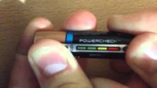 How To Use The Powercheck on Duracell Piles [upl. by Hedva980]