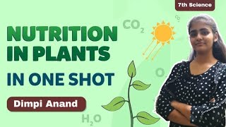 NUTRITION IN PLANTS  CLASS 7  ONE SHOT [upl. by Fransisco]