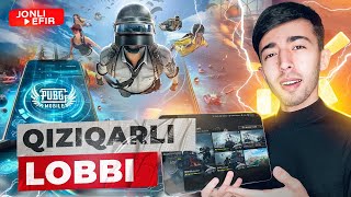 QIZIQARLI LOBBI QILAMIZ  SHORTs STRIM 🔥PUBG MOBILE [upl. by Eca]